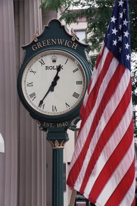 Greenwich Avenue Clock